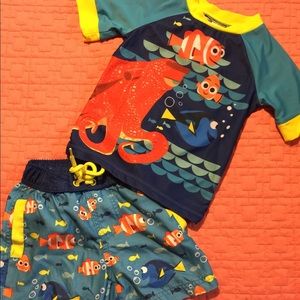Disney Store Nemo and Friends Swim set